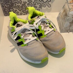 Adidas Kids Sneakers - Neon Yellow and light grey